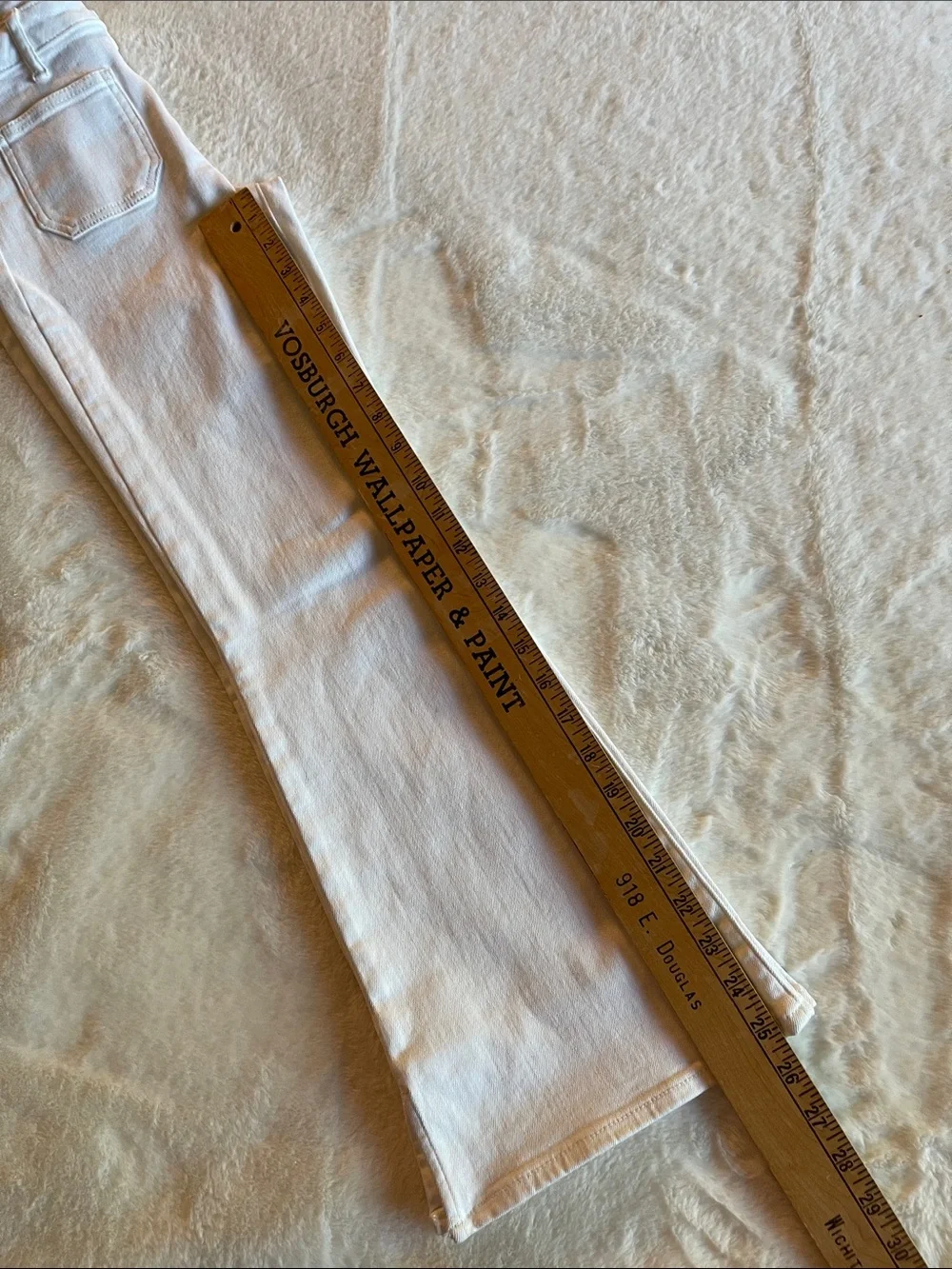 GAP White Girls Jeans - 70’s Flare  Fit SZ 12